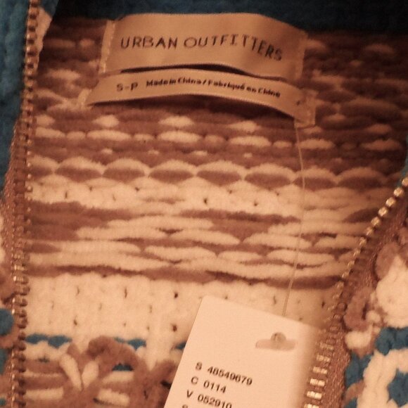 cardigan sweater with zipper size- S NEW - Picture 5 of 8